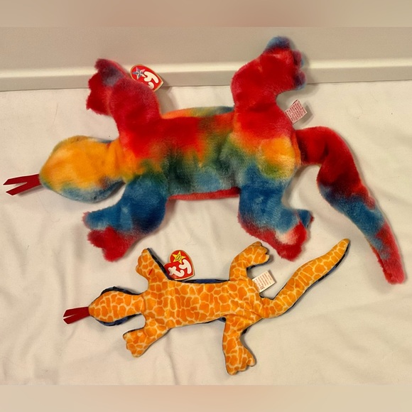 Ty Lizzie beanie buddy and baby pair - Picture 6 of 7